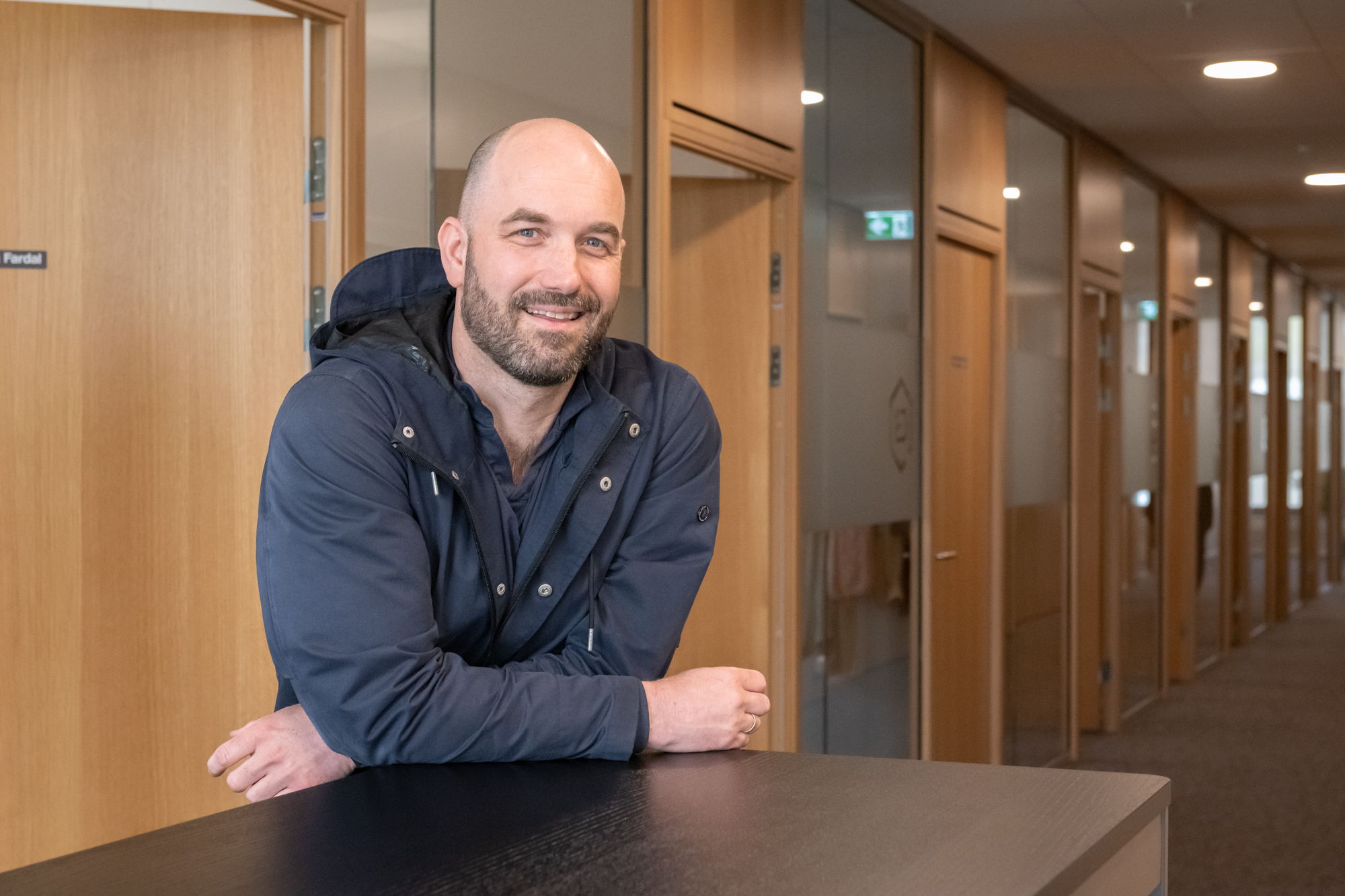 Tommy Gunvaldsen, bedriftsrådgiver i Dalane Energisalg, er én av fem utvalgte HMS-ambassadører i Dalane Energi-konsernet.