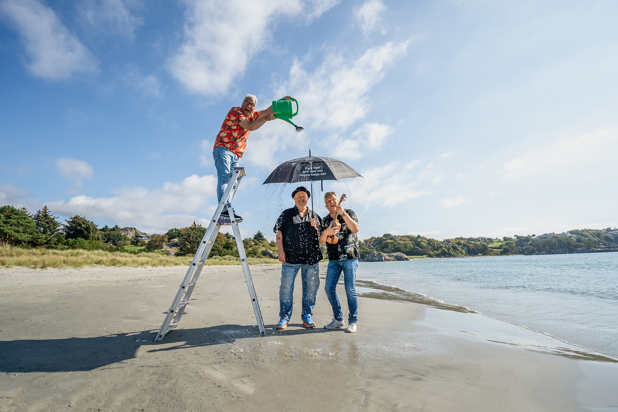 Show Chow: f.v. Jan Ivar Peterson, Arnt Olav Klippenberg og Sven Arne Petterson.