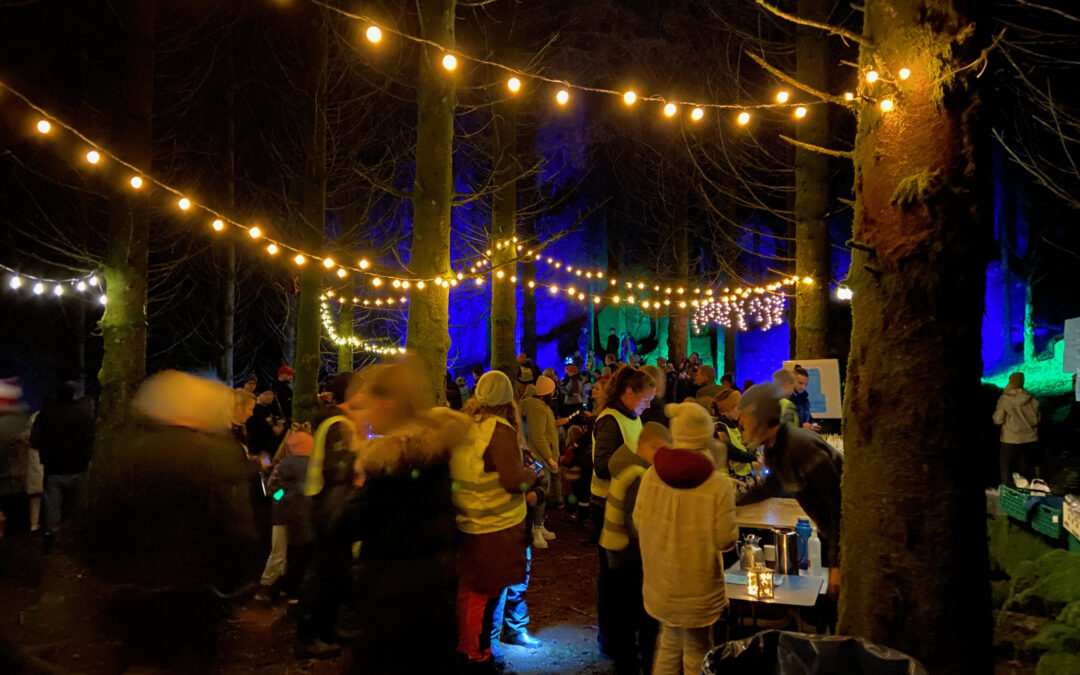 Lyste opp høstmørket til begeistring for mange hundre – med Dalane Lyspunkt på laget